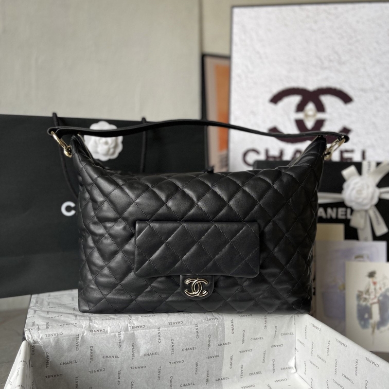Ch*el top handle bags